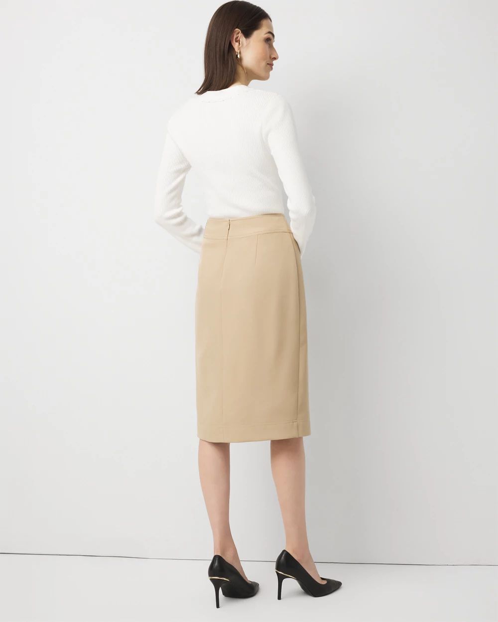 Belted Pencil Skirt | White House Black Market